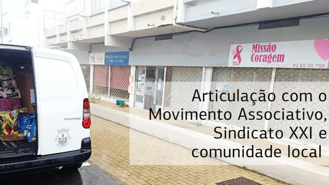 Agradecimento aos que têm feito doações de bens essenciais