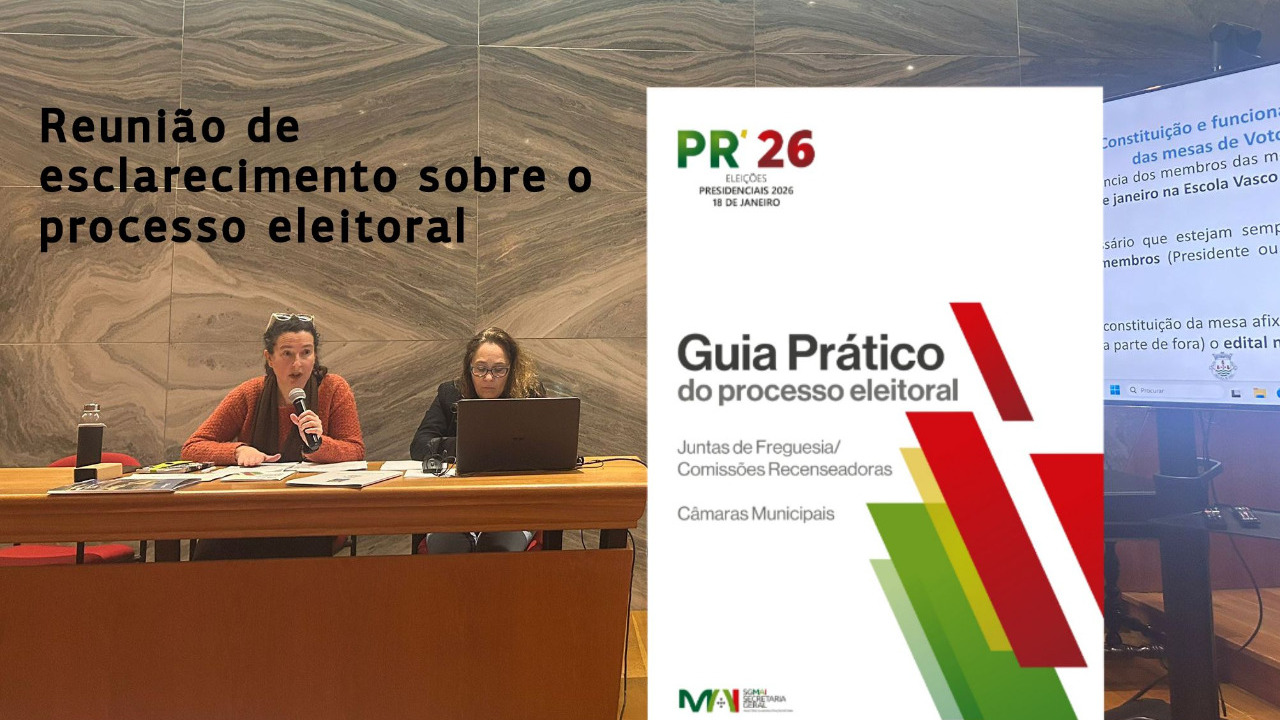 Reunião de esclarecimento sobre o processo eleitoral