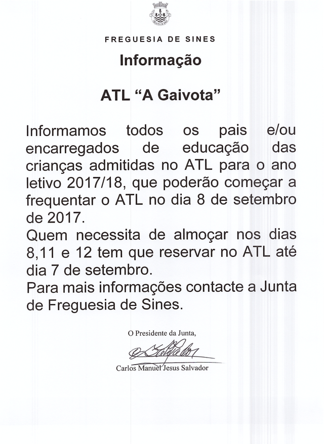 Informa ao 1 640 2500
