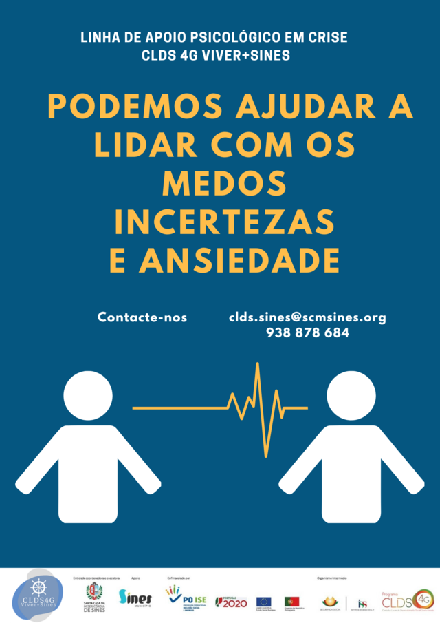 Linha de apoio psicossocial 1 640 2500